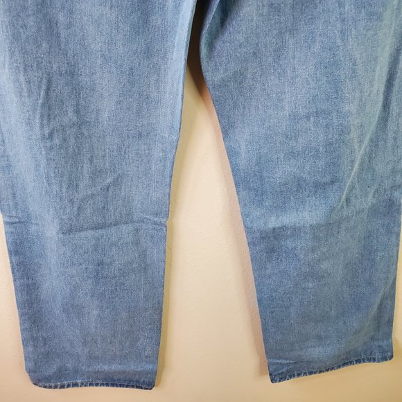 SHEIN Womens Blue Wash High Waist Ripped Factory Distressed Jeans - Picture 9 of 13